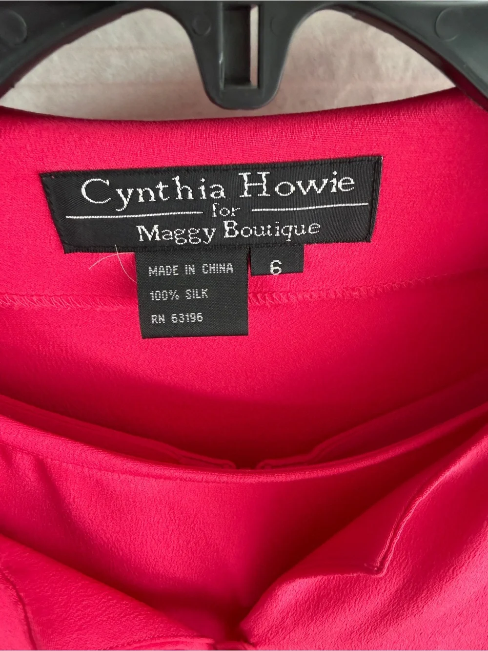 Cynthia Howie for Maggie Boutique Fuchsia Short-Sleeve Maxi Skirt Set